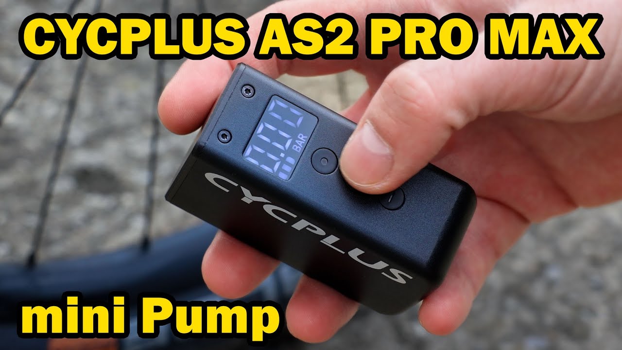 mini Pompa Electrica pentru Bicicleta - CYCPLUS AS2 PRO MAX