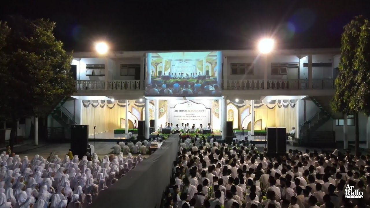 VIDEO CINEMATIC AR-RIDLO BERSHOLAWAT DALAM RANGKA MAULID NABI MUHAMMAD SAW     1444 H & HSN 2022