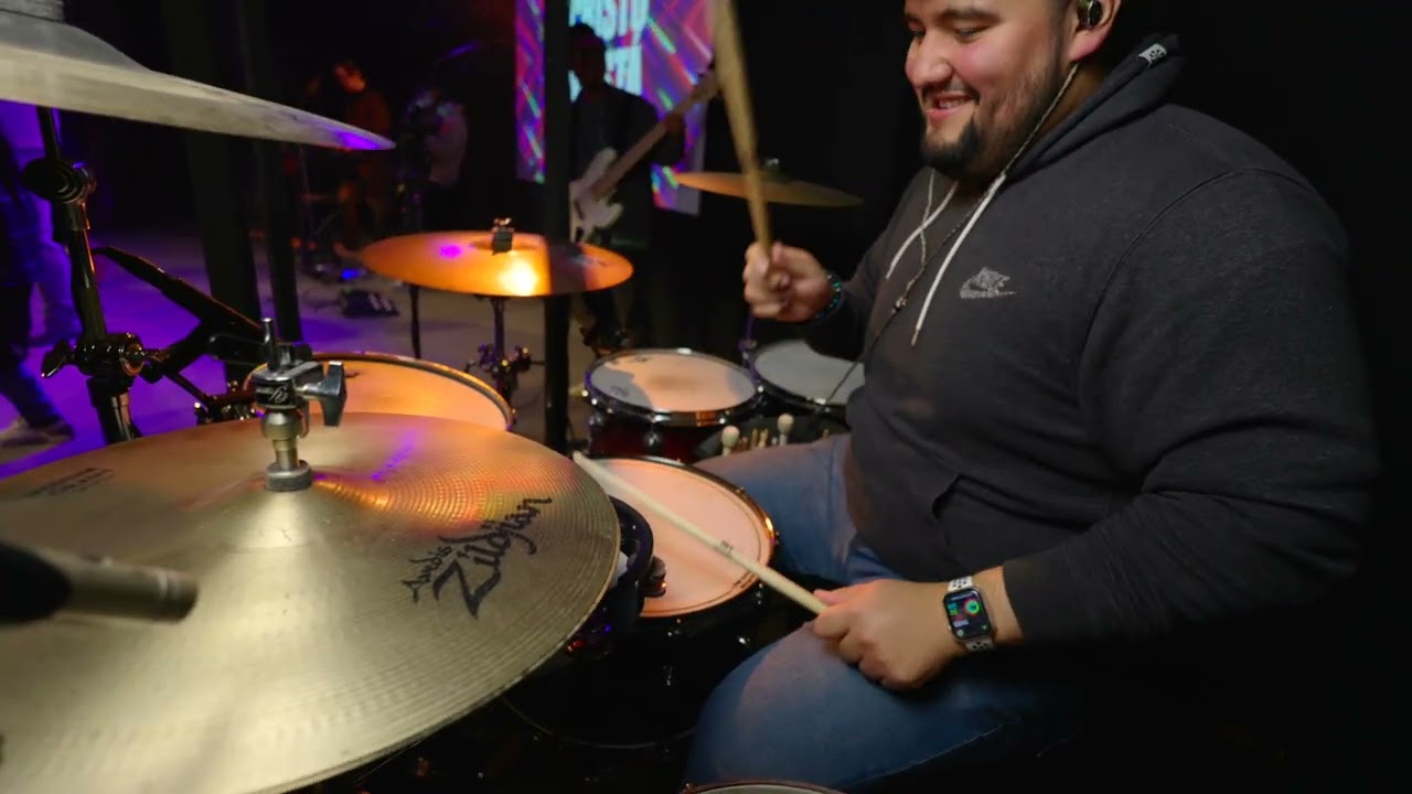 Risen (El Vive) - Israel and New Breed | Drum Cam| Comunidad Tijuana