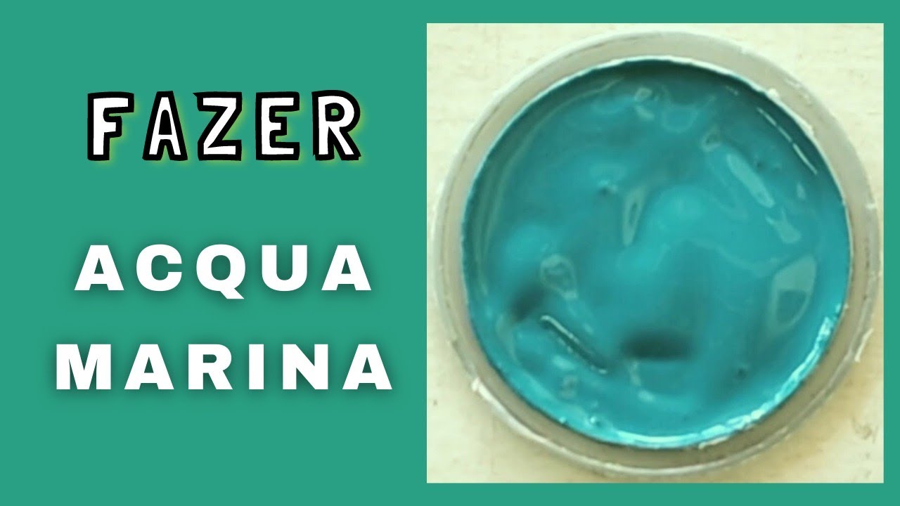 Como fazer a cor Acqua Marina #2