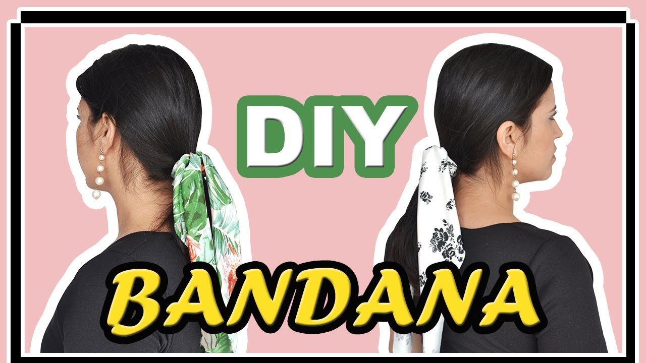 COMO HACER UNA BANDANA I DIY