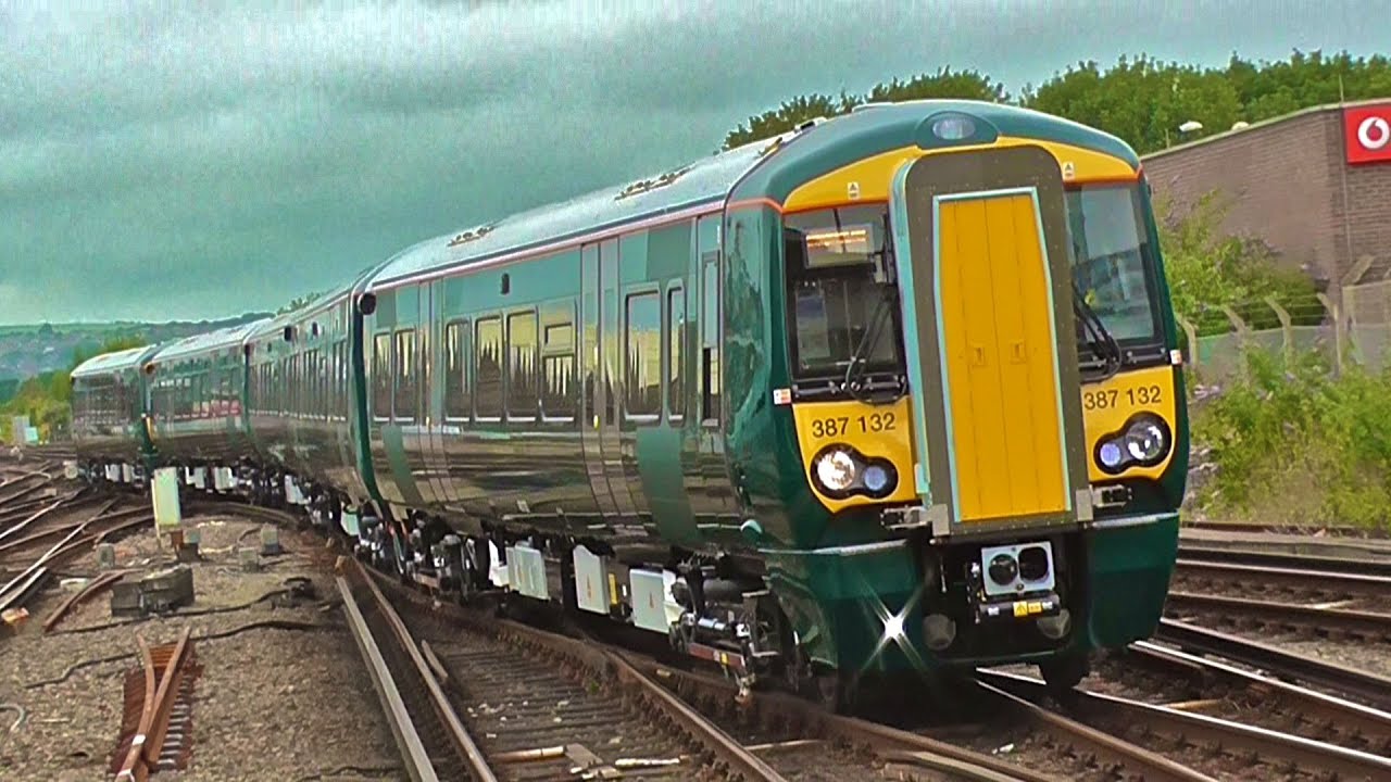Brand New GWR Class 387/1s - 387132 + 387133 On Test At Brighton - Wednesday 27th July 2016