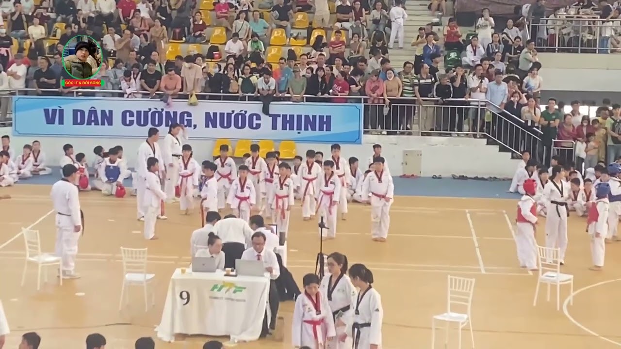 Thi đai đen một đẳng taekwondo tại Thành Phố Hồ Chí Minh