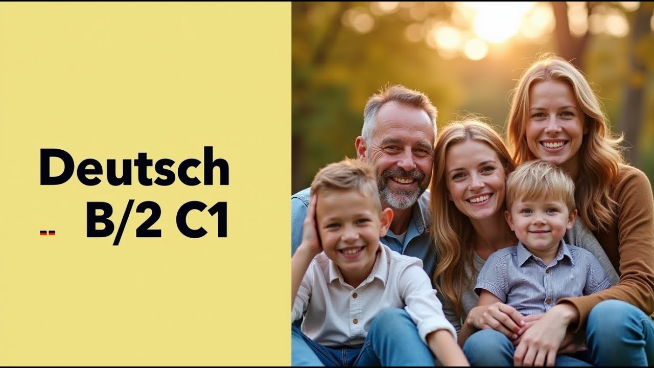 🏡 Familienformen heute: Vielfalt verstehen & leben! | Deutsch B2/C1 🇩🇪 🎤 Sprechen Teil 1