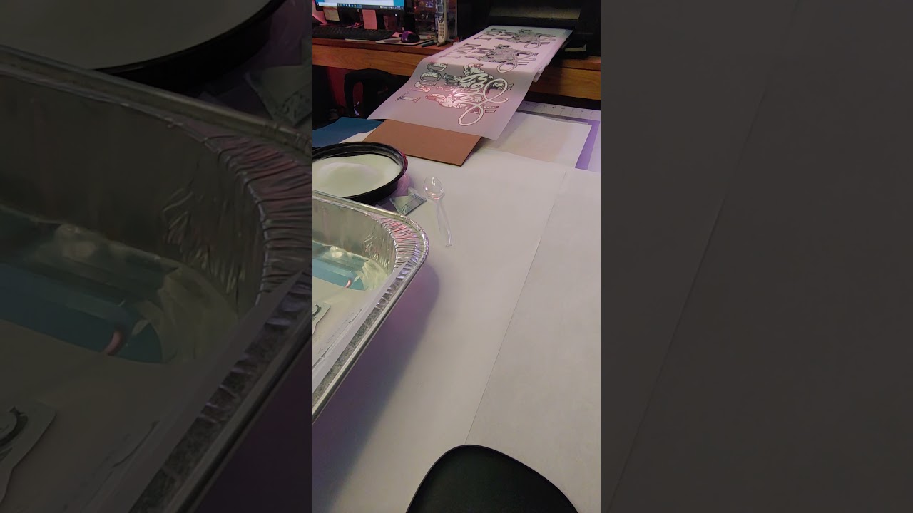 Powdering DTF Prints Based on White Ink Percentage.