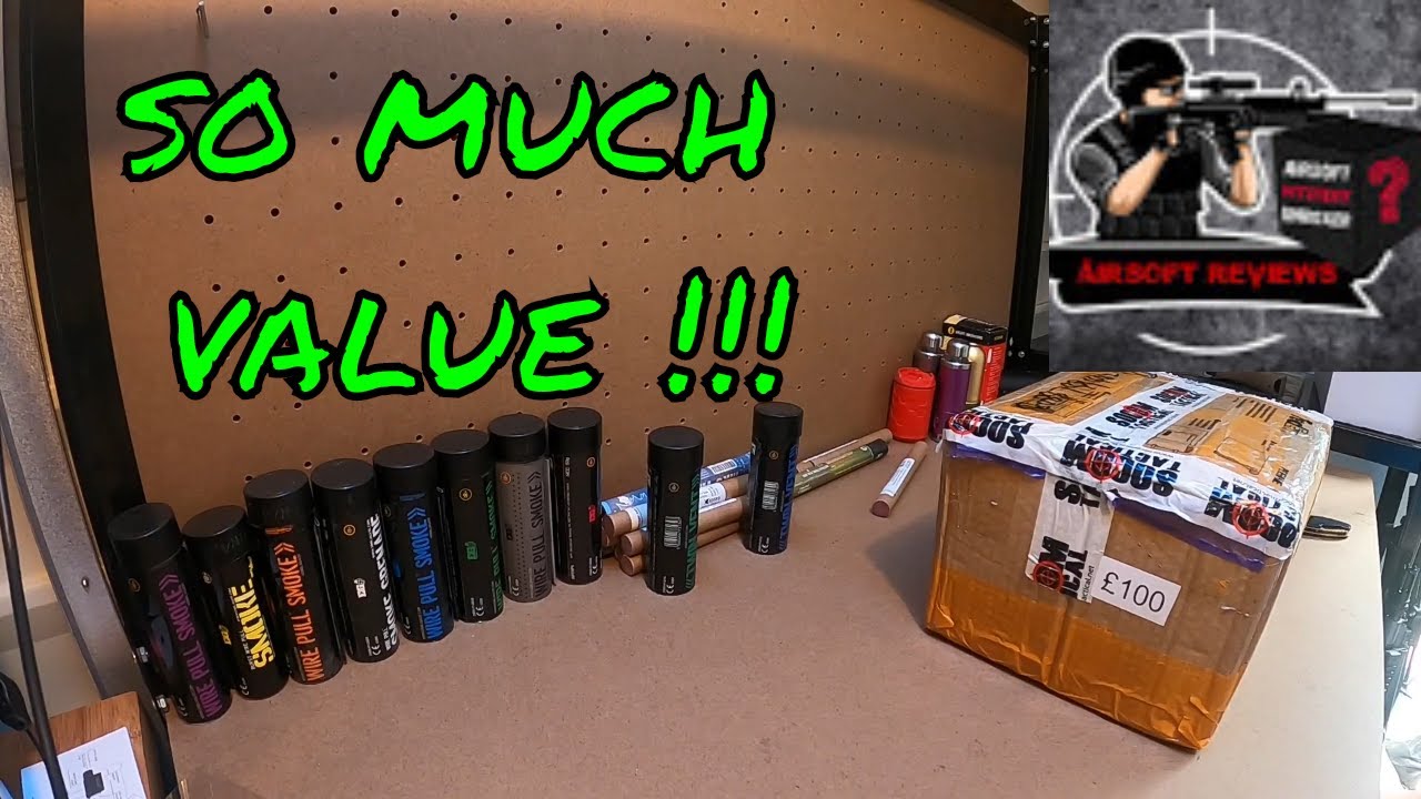 The second £100 airsoft mystery box from socom tactical - unboxing