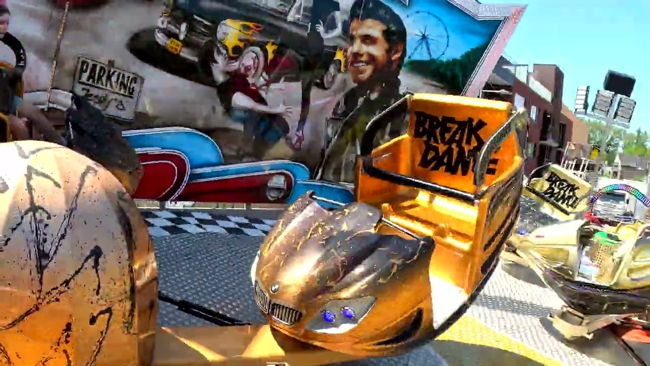 Onride (POV) breakdance Grease (Thompson) Sint-Jan kermis (kirmes) Wellen 2023