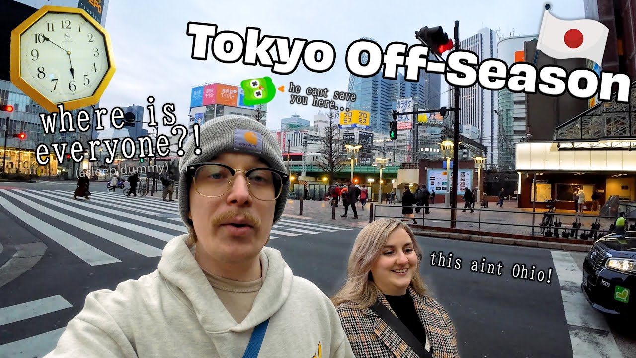 No Tourists (Except Us) at 6am! | Japan Movie/Vlog Pt. 1