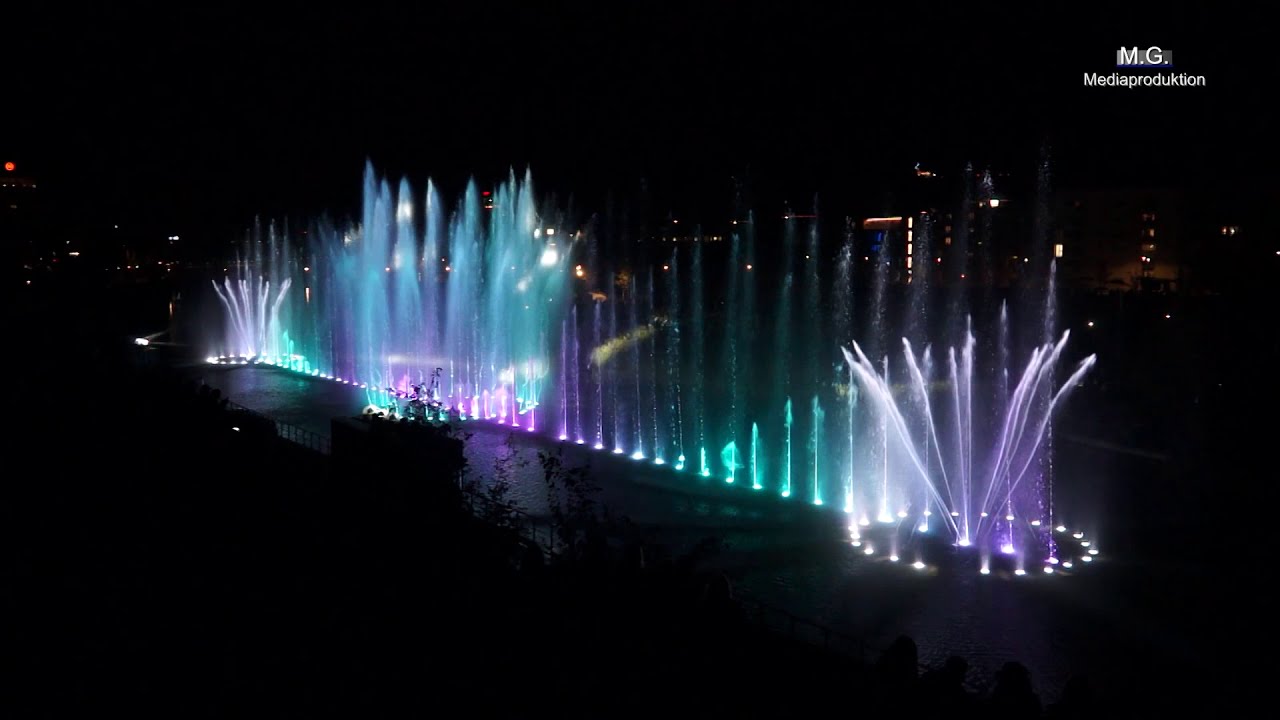 Bundesgartenschau Heilbronn 2019 Wassershow 