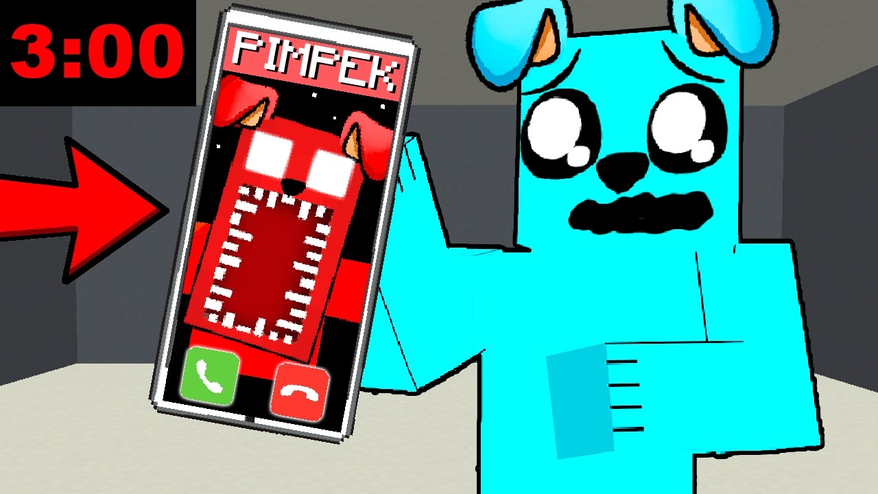 NIE DZWOŃ DO PIMPKA w Minecraft o 3:00 W NOCY 🕒⛔