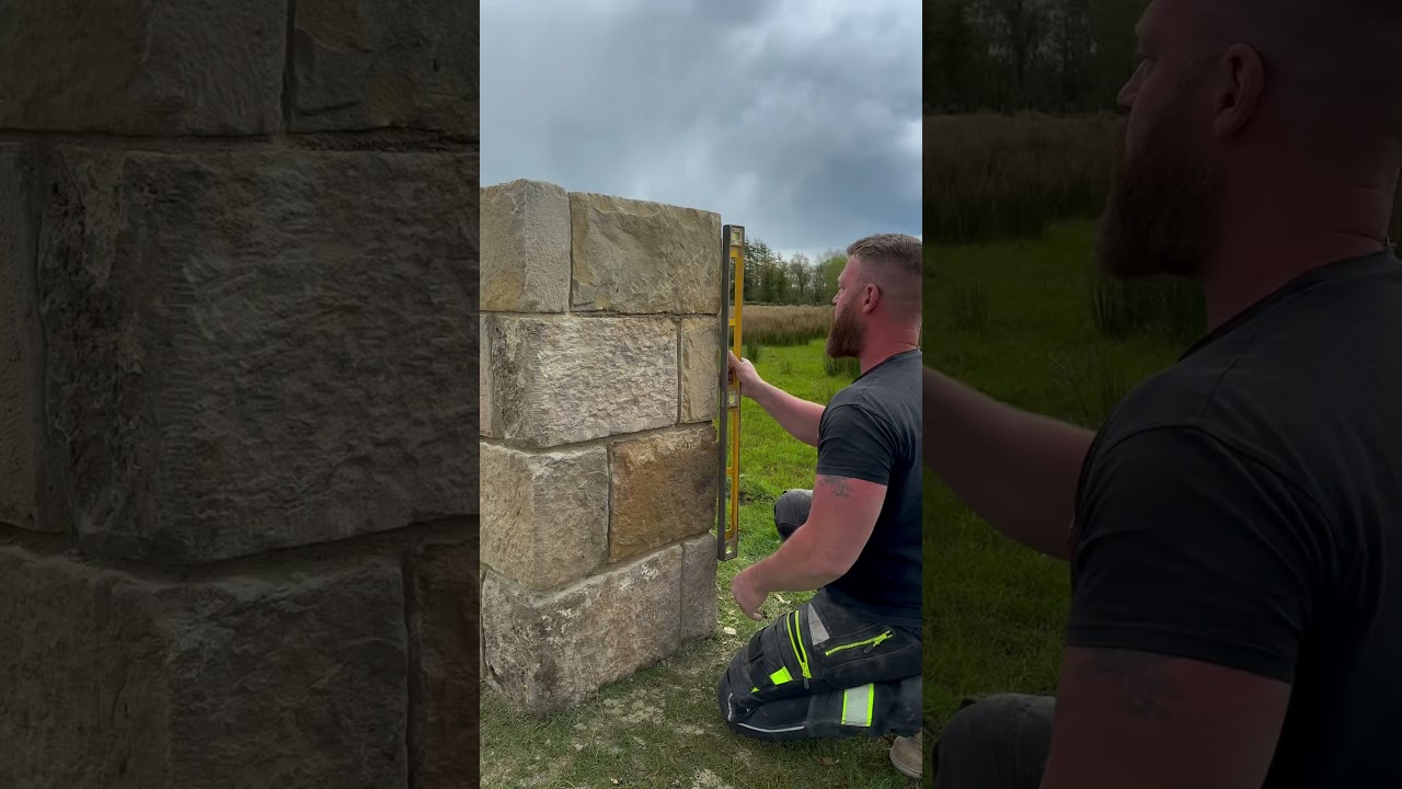 The different types of stone I work with #stonemason #diy #stonemasonry