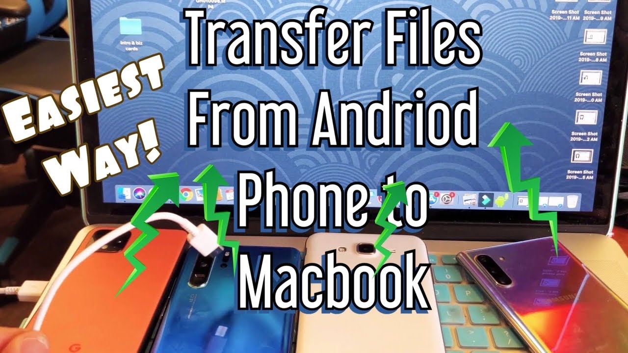 Все телефоны Android: как перенести фотографии и видео на Macbook (компьютер Apple)