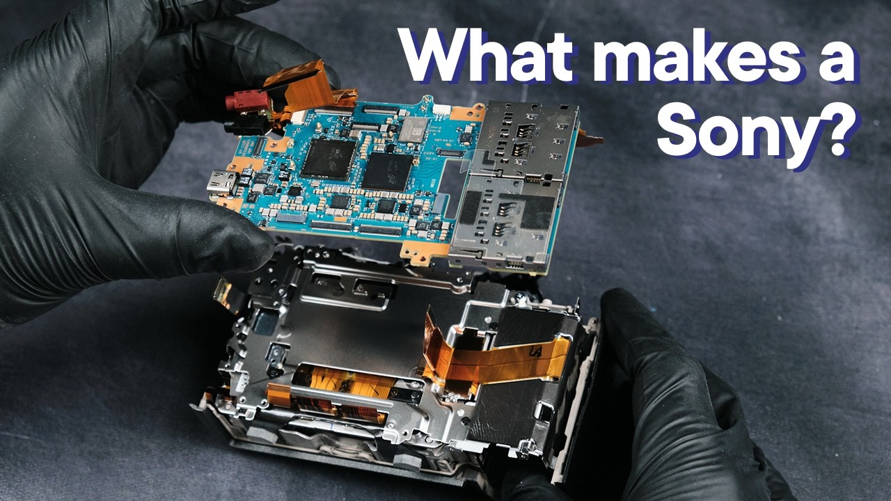 What's Inside a Sony FX30 | Teardown + Disassembly (Infrared Conversion)