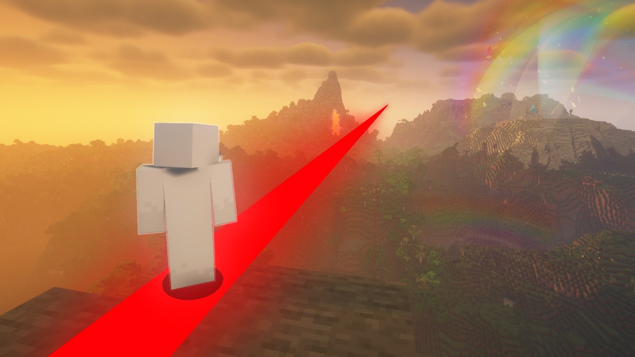 Can You ACTUALLY Beat Minecraft in a Perfectly Straight Line?