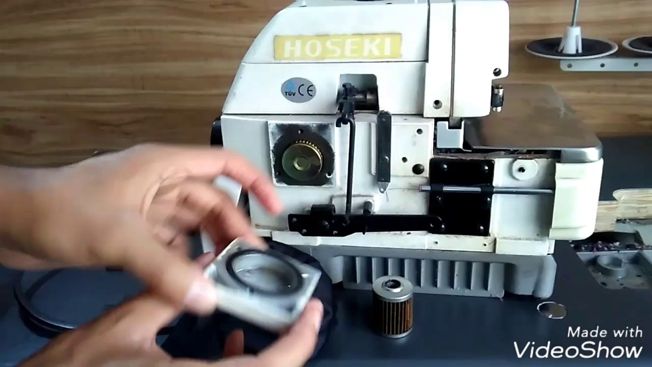 Cómo cambiar aceite y limpiar máquina over industrial