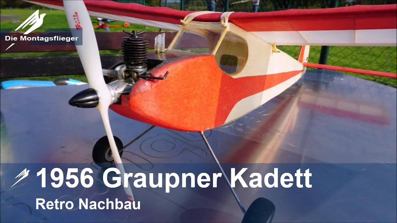 1956 Graupner Kadett Retro Nachbau