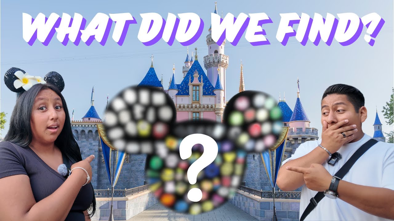 PIN TRADING IN DOWNTOWN DISNEY, DCA & DISNEYLAND!!