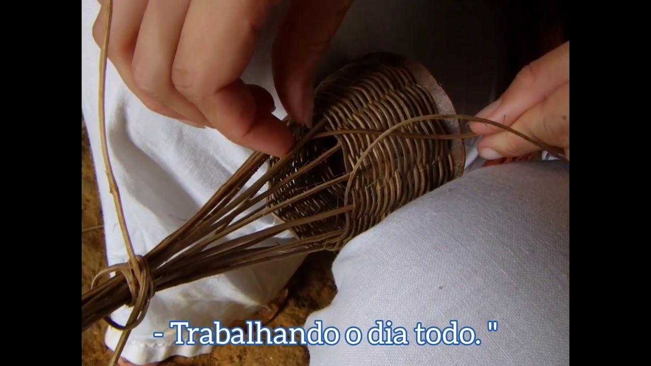 Fabrication d'un Caxixi pour berimbau - Pieds à terre