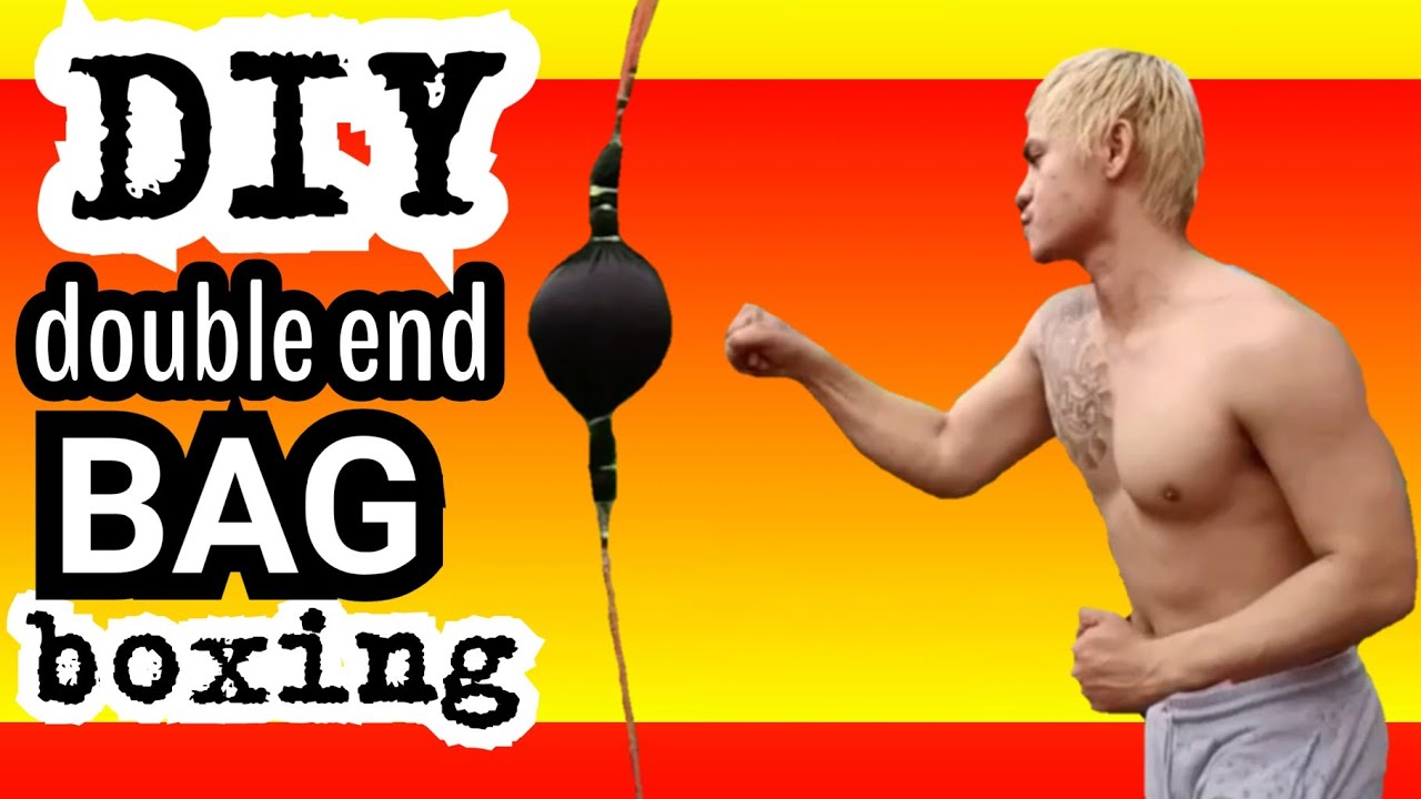 DIY Double End Bag for Home Gym || Homemade DIY Boxing Equipment Flex TV