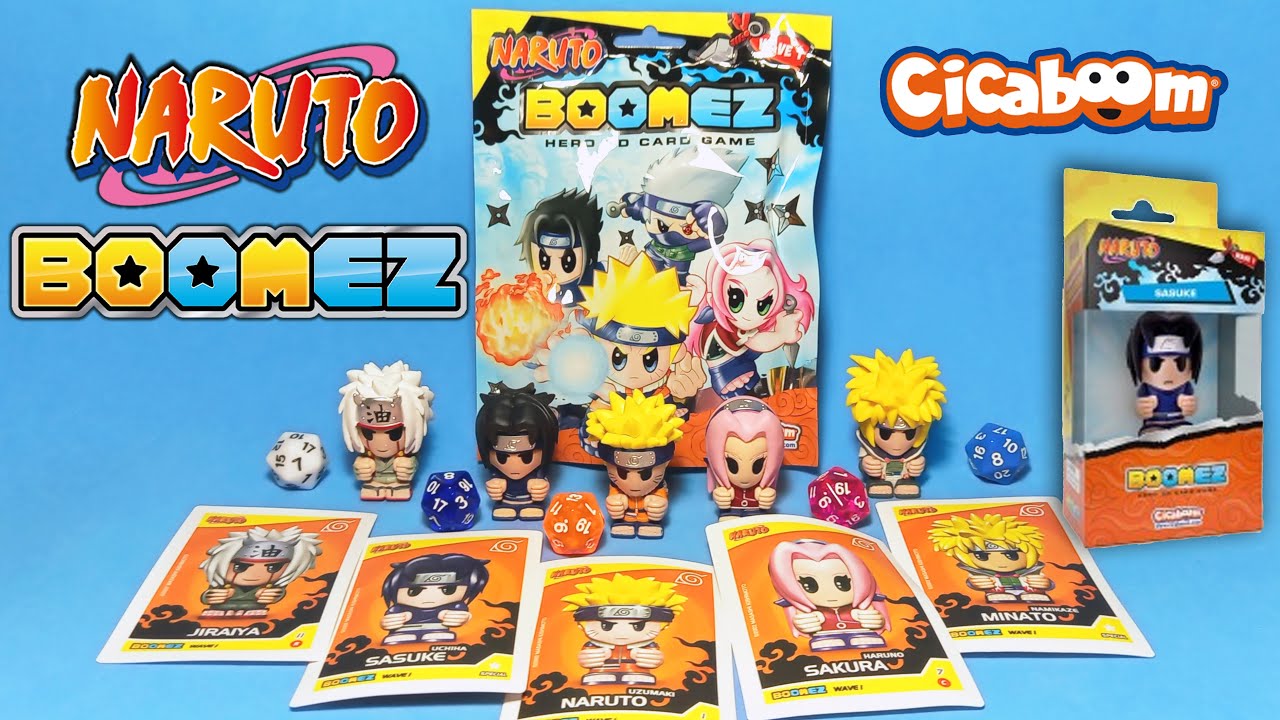 NARUTO BOOMEZ (Wave 1) Cicaboom - Una nuova collezione per i fan di Naruto !
