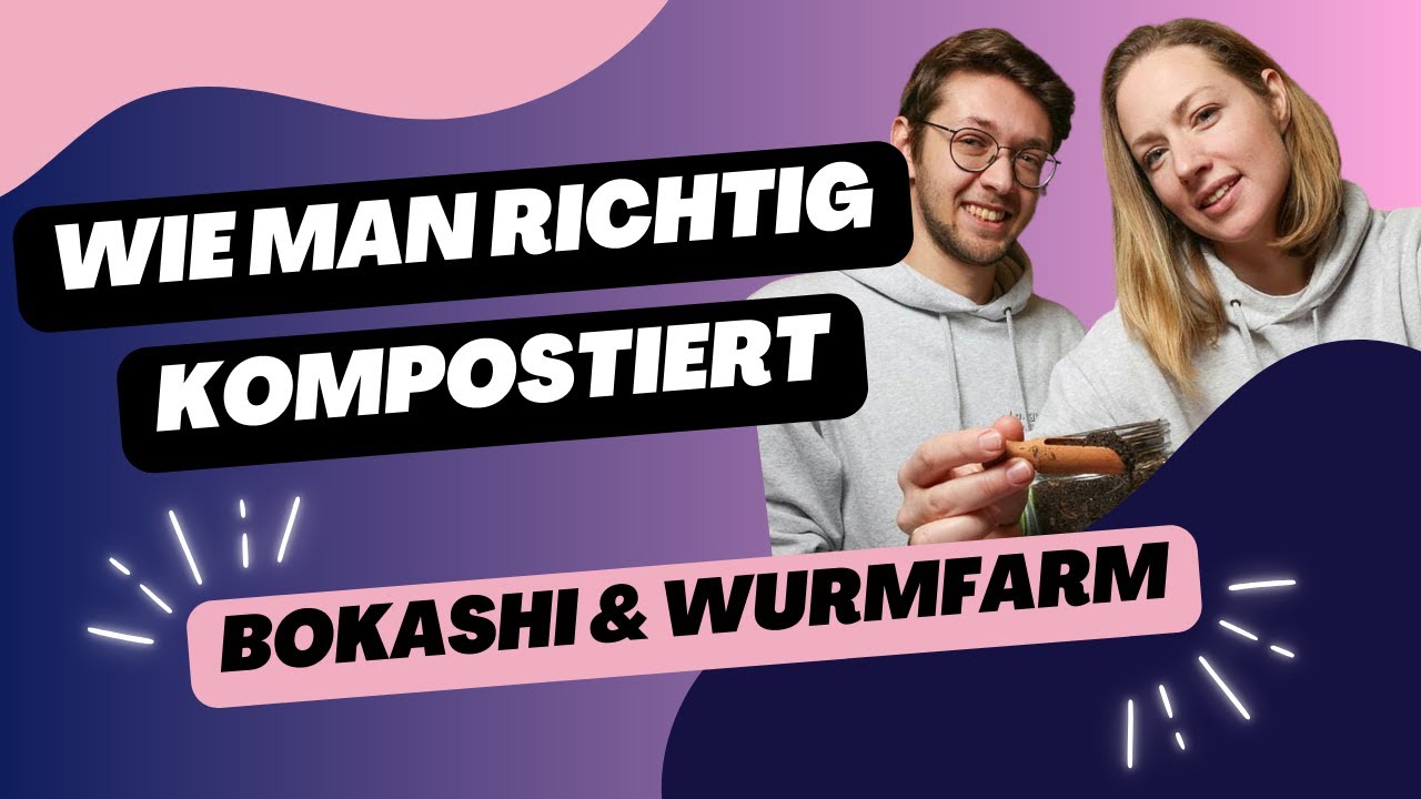 Nachhaltige Kompostierung: Bokashi und Wurmfarm mit Langes Gemüseglück