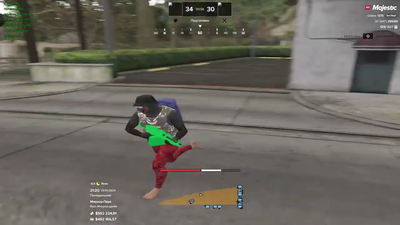 Тулево и капты на Majestic RP GTA 5 RP