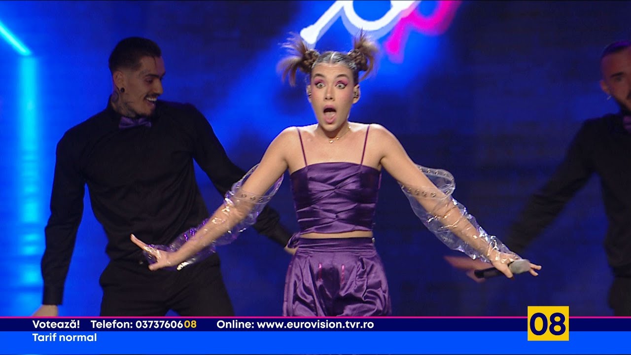 Amia – Puppet | Finala Eurovision România 2023 (@TVR1)
