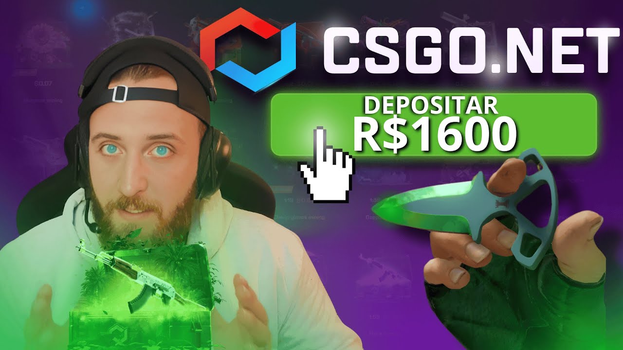 DEPOSITEI 1600 REAIS no CSGONET em busca de uma FACA e o FINAL foi IMPRESSIONANTE!