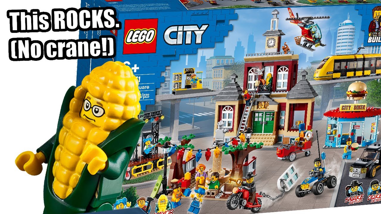 LEGO City Main Square 2020 - The BEST LEGO City Square! 👏