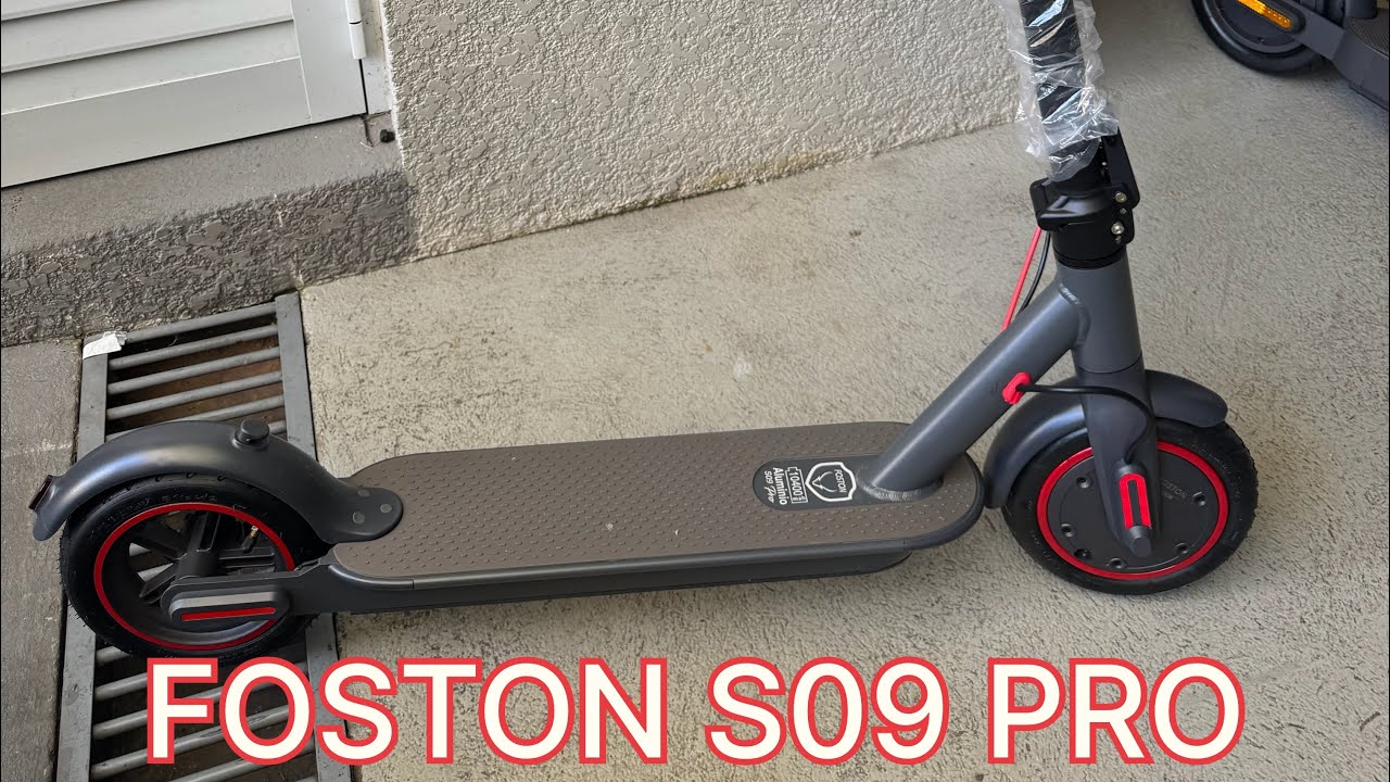 PATINETE ELÉTRICO FOSTON S09 PRO (MELHOR CUSTO BENEFÍCIO)