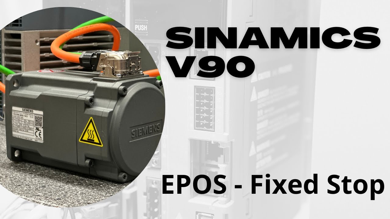 SINAMICS V90 fixed stop EPOS