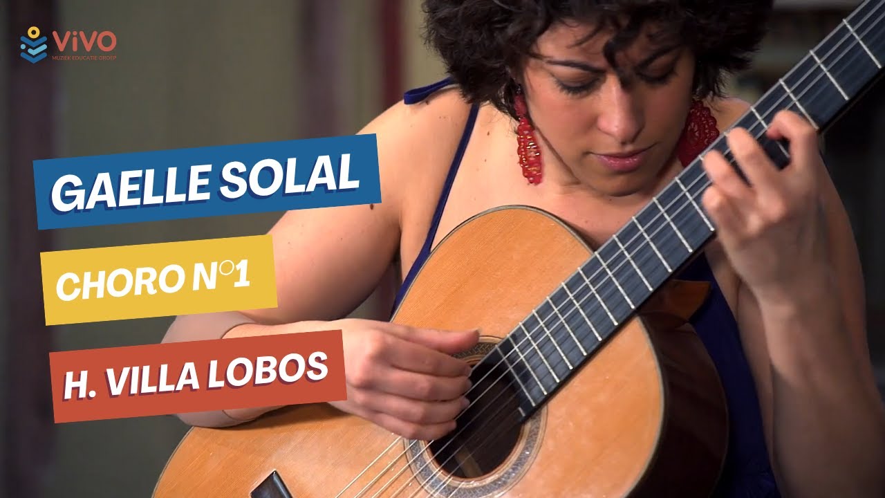 Villa-Lobos – Chôros No. 1 (Classical Guitar – Gaëlle Solal)