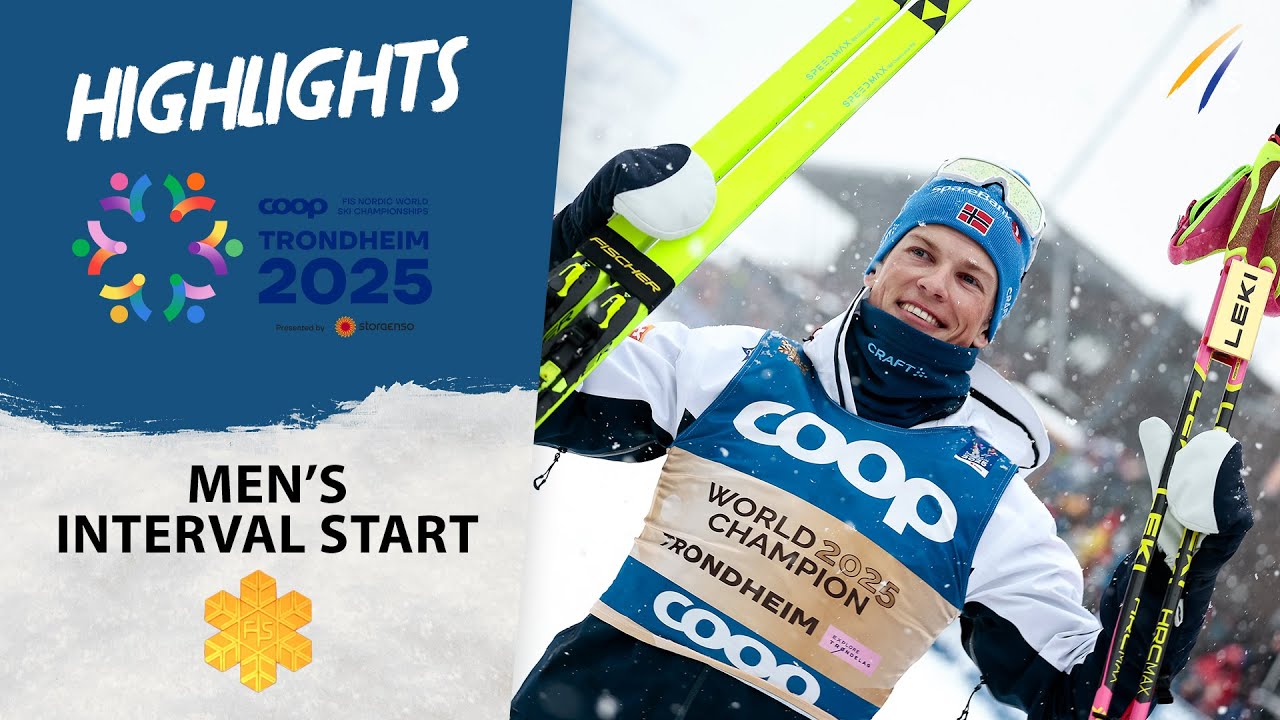 Klaebo wins Interval Start in tough conditions to stay unbeaten at WSC | Trondheim 2025