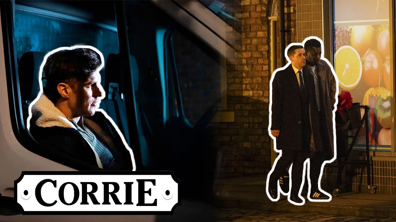 Theo Brutally Mows Down Todd And James With A Car | Coronation Street