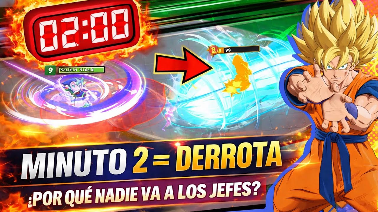 ESTÁS PERDIENDO POR ESTO 😱 NADIE ATACA LOS JEFES en Dragon Ball Gekishin Squadra