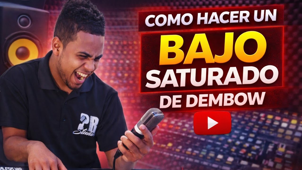 como hacer un bajo saturado de dembow