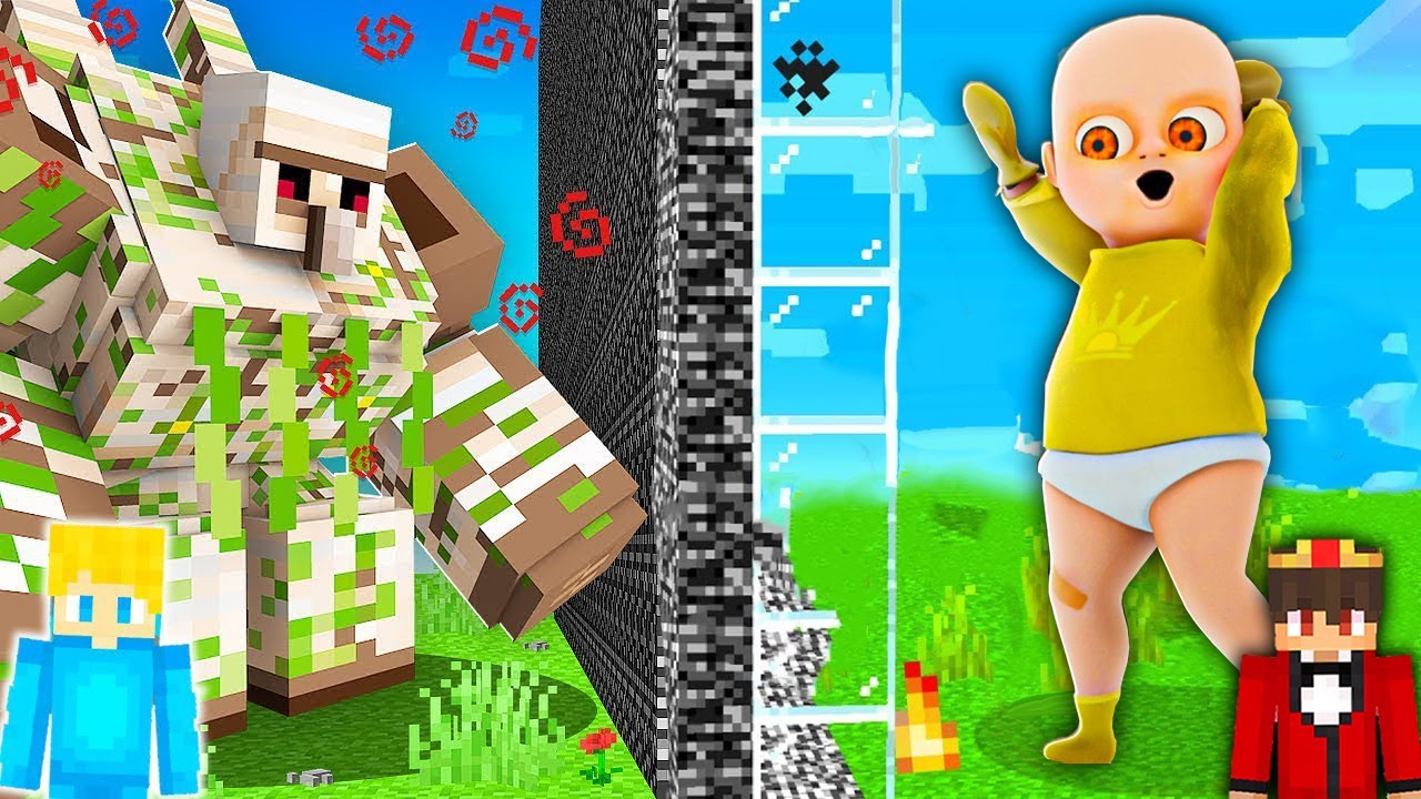 Ich PRANKE meinen FREUND in einem BABY IN YELLOW MOB BATTLE! - Minecraft ⛏