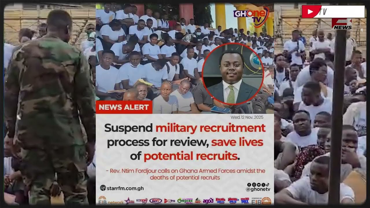 Oh Ghana 😢 (GAF Recruitment Stampede Tribute 2025) | Ghana Armed Forces Tragedy Song💔