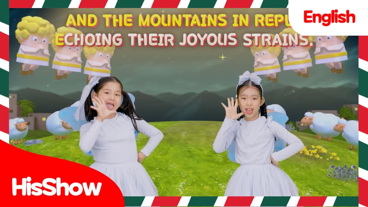 HisShow | Waiting for Jesus | Angels We Have Heard On High | Christmas Worship Song for Children