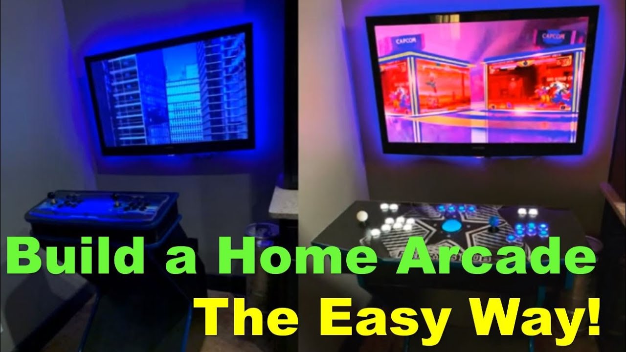 Easy Home Arcade Pedestal Build - Raspberry Pi, Pandora's Box, 6000 Games