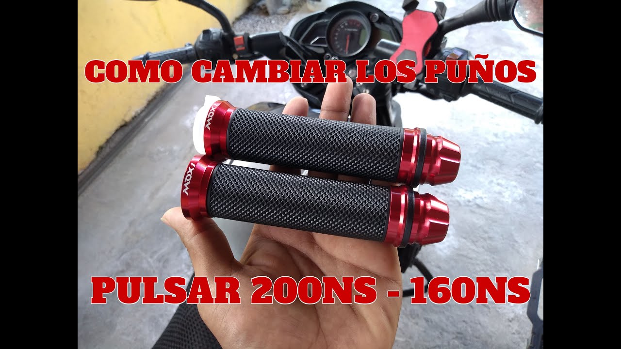 Como cambiar los puños a la pulsar 200NS Y 160NS || Posibles problemas y soluciones.