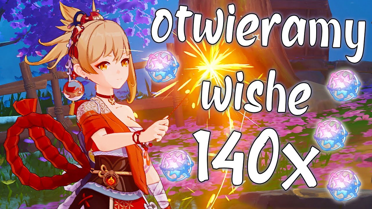 ✨Otworzyłam 140 Wishy po Yoimiyię i stało się to... | Genshin Impact