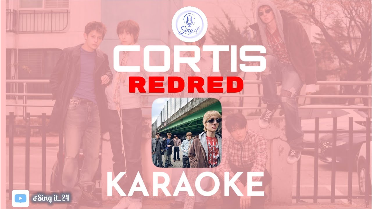 CORTIS (코르티스) - REDRED KARAOKE (Backing Vocal) 