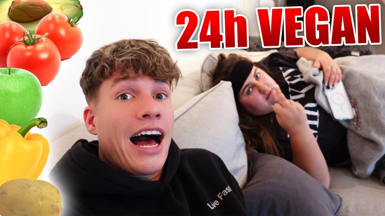 24 Stunden VEGAN leben 😱