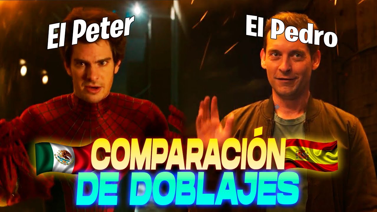 Pt. 2 - Spiderman NO WAY HOME ➡️ Comparación de DOBLAJES