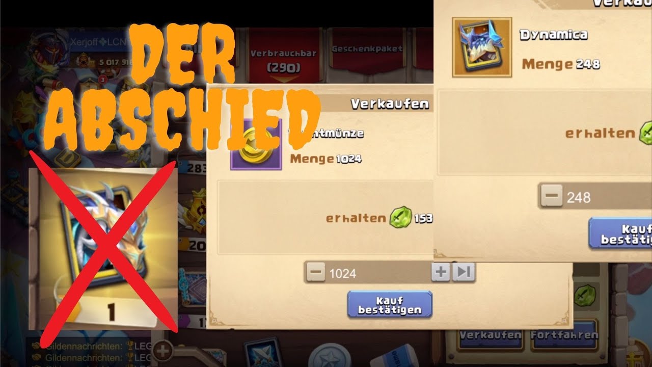 Mein letztes Video - Account zerstört ?! - Castle Clash deutsch
