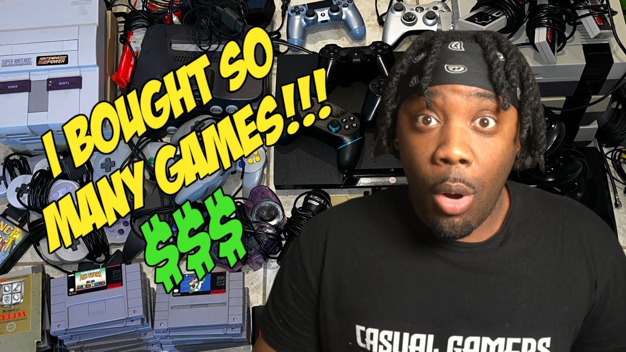MASSIVE RETRO VIDEO GAME HAUL | Facebook Marketplace Deal