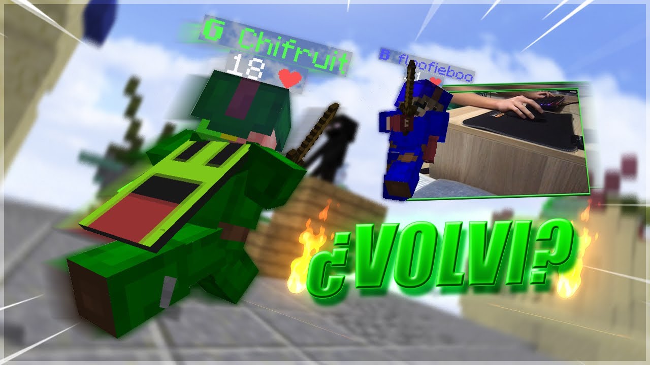 &iexcl;&iquest;VOLV&Iacute;?! | &iquest;NACE UN JUGADOR DE HYPIXEL BEDWARS COMPETITIVO?... [Keyboard And Mouse CAM] 😎