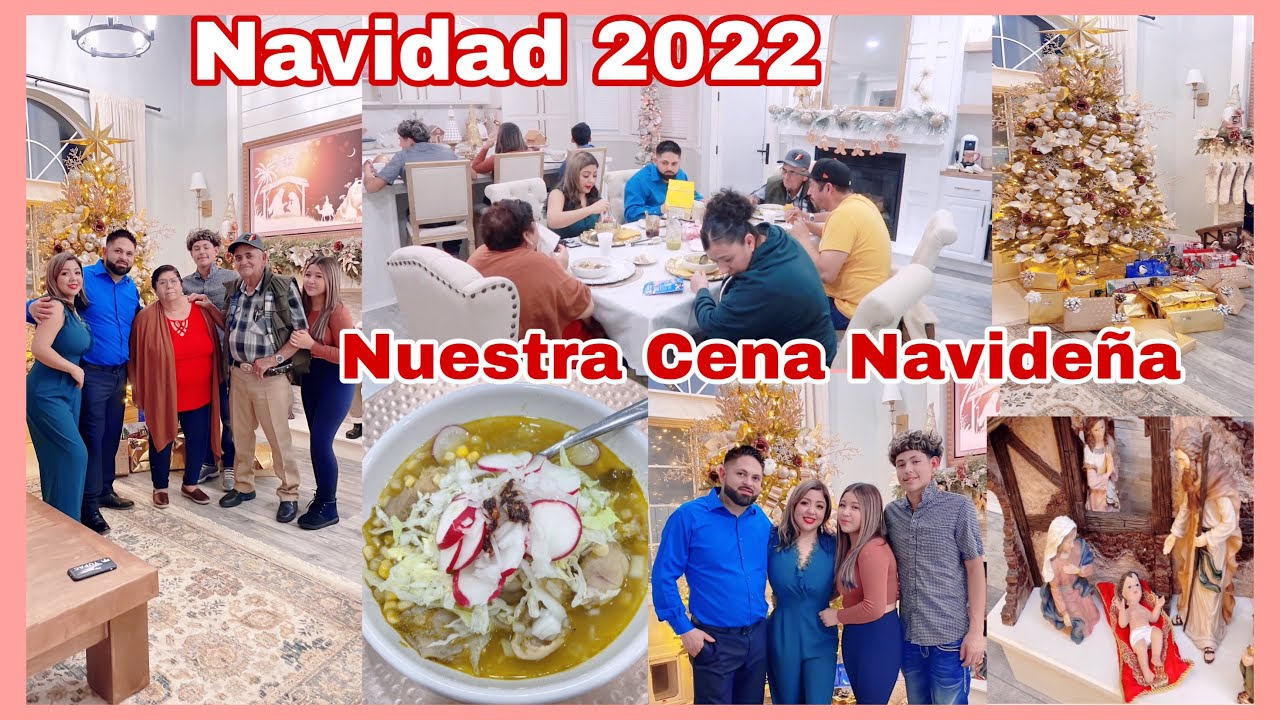 Nuestra Cena Navideña🎄Felices Con Mis Suegros Y Familia 💫 Cocine Pozole +Regalos 🎁