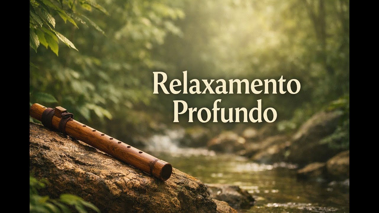 Som da Floresta, Grilos e Flauta Nativa — Meditação para Serenidade e Calma Profunda #somdanatureza